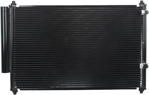 ASAPE 13106 Radiator and 3755 Condenser Engine Replace Kit Fit for Toyota Corolla 2009-2017 (Aluminum) - Set of 2 in Saudi Arabia