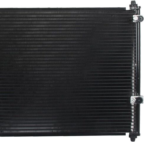 ASAPE 13106 Radiator and 3755 Condenser Engine Replace Kit Fit for Toyota Corolla 2009-2017 (Aluminum) - Set of 2 in Saudi Arabia