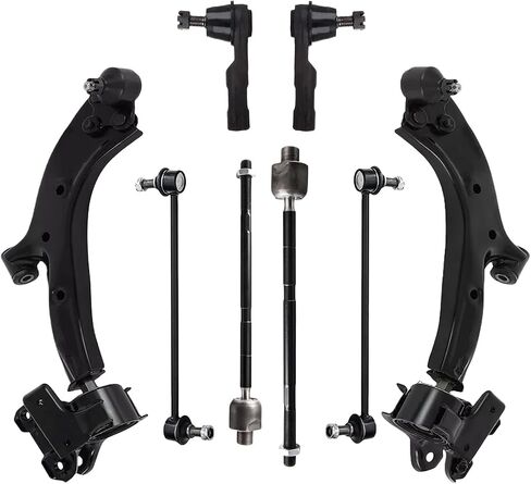 8Pcs Control Arm W/Ball Joint Tie Rod End Sway Bar Suspension Kit for 2007-2011 Honda CRV in Saudi Arabia