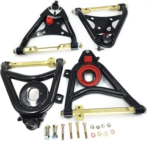 4 قطعة أذرع التحكم الأنبوبية العلوية السفلية مع مجموعة تعليق مفاصل كروية متوافقة مع تشيفي إمبالا بيل إير وبيسكين 1958 1959 1960 1961 1962 1963 1964 Brookwood 1958 1959 1960 1961 888129 in Kuwait