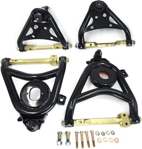 4 قطعة أذرع التحكم الأنبوبية العلوية السفلية مع مجموعة تعليق مفاصل كروية متوافقة مع تشيفي إمبالا بيل إير وبيسكين 1958 1959 1960 1961 1962 1963 1964 Brookwood 1958 1959 1960 1961 888129 in Kuwait