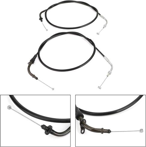 1 Set Throttle Cable For Yamaha XVS1100 Drag Star 1999-2003/2005-2008,V-Star Midnight Custom 2005-2009,V-Star Custom 1999-2011 in Saudi Arabia