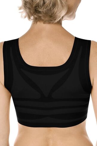 Amoena Lymph Flow Wire Free Front Closure Compression Bra - Supports/Stimulates Lymp Flow in Saudi Arabia