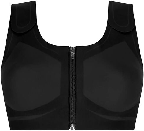 Amoena Lymph Flow Wire Free Front Closure Compression Bra - Supports/Stimulates Lymp Flow in Saudi Arabia
