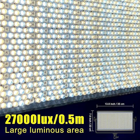 GVM 1500D RGB LED Video Light, 75W Video Lighting Kit with Bluetooth Control, 2 Packs Led Panel Light for Photography, YouTube Studio, Video Shooting, Conference, 1128 Led Beads in Saudi Arabia