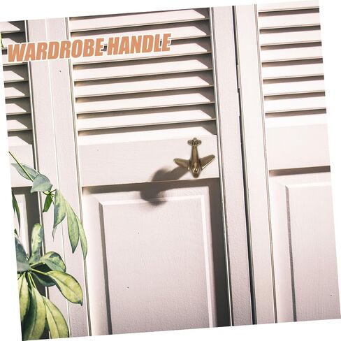 Gatuida Aircraft Shaped Handle for Boy Girl's Wardrobe Stylish Metal Pull for Dressers and Easy Installation Unique and Charming Design for Boys and Girls Furniture in Saudi Arabia
