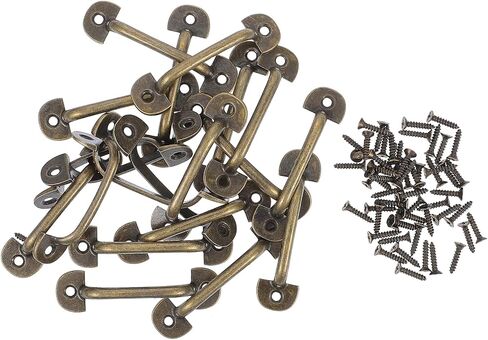 DOITOOL 10pcs Retro Pull Handle for Cabinets and Cupboards Vintage Style Knobs for Home Decor and Furniture Upgrade in Saudi Arabia