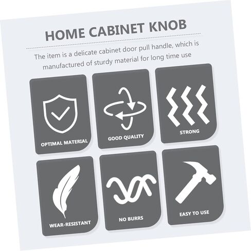 DOITOOL 10pcs Retro Pull Handle for Cabinets and Cupboards Vintage Style Knobs for Home Decor and Furniture Upgrade in Saudi Arabia