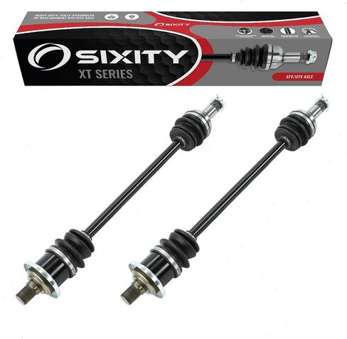 2 قطعة محاور Sixity XT الخلفية اليسرى واليمنى متوافقة مع Arctic Cat Prowler 550 650 4x4 Auto H1 HDX 500 Limited XT 700 700i 550i M4 XTX EFI XTZ 1000 Baja H2 1000i 2006-2015 in Saudi Arabia