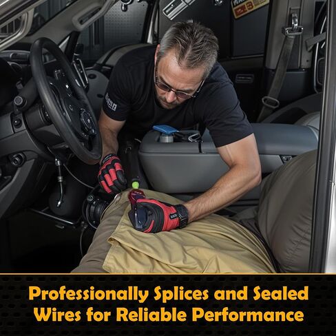 Road Warrior Kit - Sealing Solution - 6 Precision Moulds, 120W Cordless Glue Gun, 50 Sealant Sticks, Mould Release, Wire Cleaner, Connector Crimpers in Kuwait