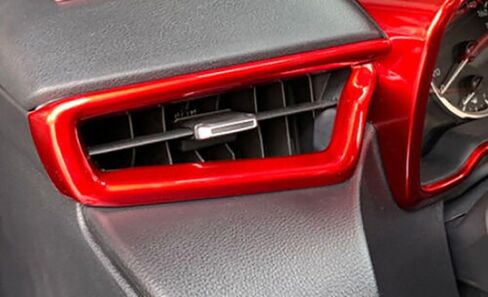 ملحقات السيارة مناسبة لسيارة Toyota Corolla 2020-2025 الداخلية ABS وحدة التحكم المركزية شاشة لوحة القيادة الجانبية تكييف الهواء لوحة تهوية الإطار مجموعة 3 قطع (ألياف الكربون) in Kuwait