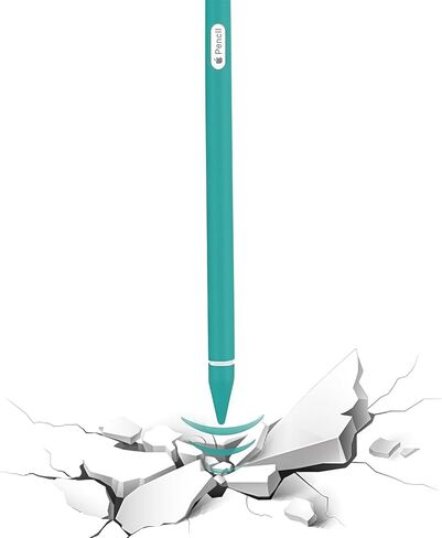 حافظة من السيليكون من siduater لقلم Apple الجيل الأول، ملحقات حافظة جلدية خفيفة للغاية لقلم iPad مع غطاءين لقلم iPad مع 2 غطاء لرأس القلم، حبل محول كابل، أرجواني in Kuwait