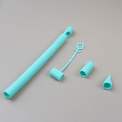 حافظة من السيليكون من siduater لقلم Apple الجيل الأول، ملحقات حافظة جلدية خفيفة للغاية لقلم iPad مع غطاءين لقلم iPad مع 2 غطاء لرأس القلم، حبل محول كابل، أرجواني in Kuwait