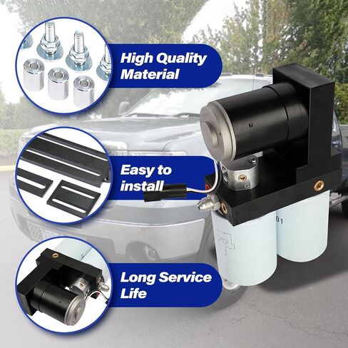 165GPH Diesel Fuel Lift Pump System Compatible with Chevy GMC Duramax 2001-2010 6.6L Replaces OE Number TS C10 165G TSC10165G in Saudi Arabia