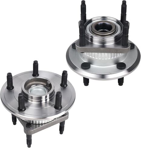 Autoround 512302 Pair Rear Wheel Hub and Bearing Assembly Compatible with 2006-2010 Jeep Commander, 2005-2010 Grand Cherokee, 5 Lugs w/ABS in Saudi Arabia