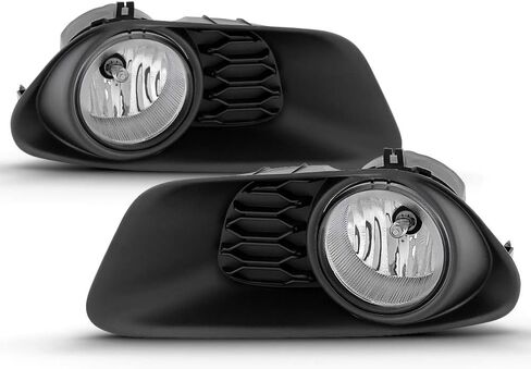 ACANII - For 2011-2017 Dodge Grand Caravan Bumper Fog Lights Driving Lamps w/Switch Assembly Driver & Passenger Side in Saudi Arabia