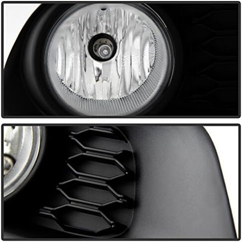 ACANII - For 2011-2017 Dodge Grand Caravan Bumper Fog Lights Driving Lamps w/Switch Assembly Driver & Passenger Side in Saudi Arabia