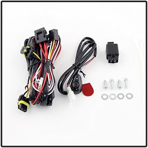 ACANII - For 2011-2017 Dodge Grand Caravan Bumper Fog Lights Driving Lamps w/Switch Assembly Driver & Passenger Side in Saudi Arabia