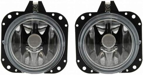KarParts360 لـ 2002 2003 2004 2005 Mitsubishi Eclipse مجموعة مصابيح الضباب للسائق وزوج جانب الركاب مع مصابيح تحل محل MI2592112 MI2592112 in Saudi Arabia