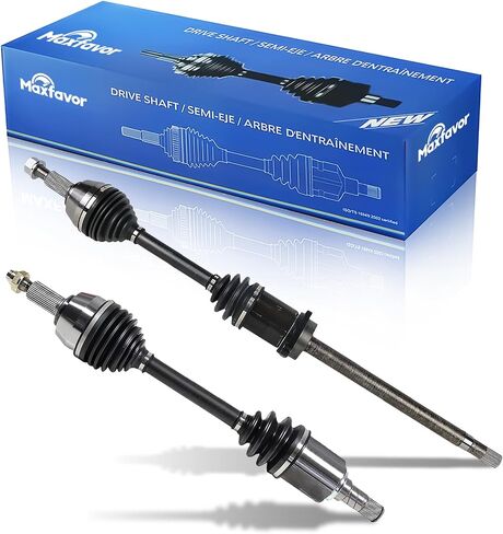 Maxfavor FWD CV Axle Front for 2009 2010 2011 2012 2013 2014 Nissan Maxima SV S Base Sedan 3.5L V6, CV Axle Joint Shaft Assembly Front Passenger Driver Side in Saudi Arabia