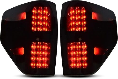 مصابيح خلفية LED DWVO متوافقة مع مصابيح الذيل الخلفية Ford F150 F-150 2009-2014 تحل محل زوج مصابيح الفرامل الخلفية الخلفية مع لمبة، لا تناسب Flareside in Saudi Arabia