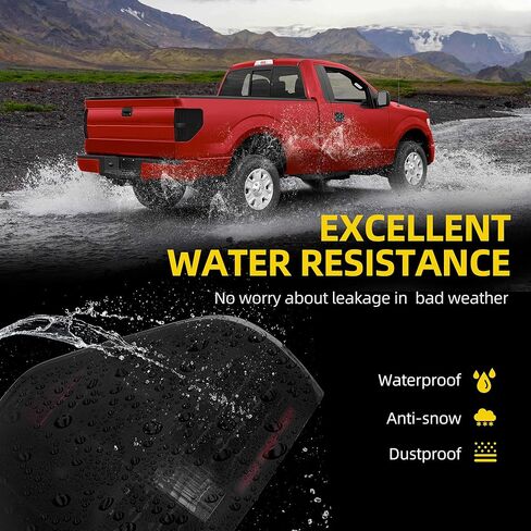 مصابيح خلفية LED DWVO متوافقة مع مصابيح الذيل الخلفية Ford F150 F-150 2009-2014 تحل محل زوج مصابيح الفرامل الخلفية الخلفية مع لمبة، لا تناسب Flareside in Saudi Arabia