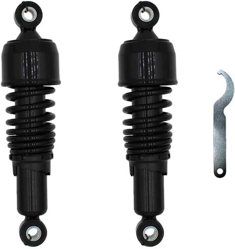 RAParts 10.5" Rear Suspension Shock Set Fits Harley Davidson Model(s) Dyna Sportster in Saudi Arabia
