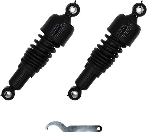 RAParts 10.5" Rear Suspension Shock Set Fits Harley Davidson Model(s) Dyna Sportster in Saudi Arabia