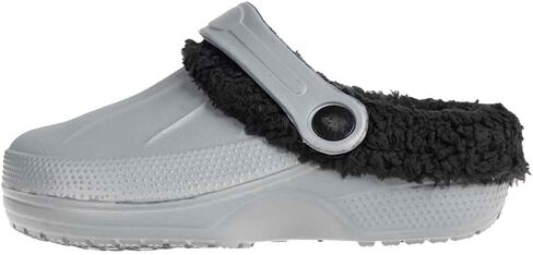 Foamwalk Toddler Boy's Furry Little Solid Clog with Sherpa Lining - Toddler Classic Lined Clog in Saudi Arabia
