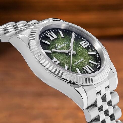 ADDIESDIVE 10.6 MM Luxury Watches for Men Women Roman Numerals Synthetic Sapphire VH Sweep Second Fluted Bezel Casual Wear Unisex Watch in Saudi Arabia