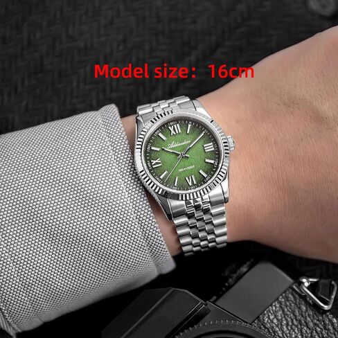 ADDIESDIVE 10.6 MM Luxury Watches for Men Women Roman Numerals Synthetic Sapphire VH Sweep Second Fluted Bezel Casual Wear Unisex Watch in Saudi Arabia