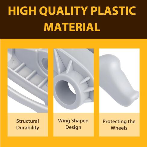 Low Profile Nylon Mount/Demount Head Kit for Coats Tire Changer Machine for Low Profile Tires Duck Head Replacement Part# TC184432 8184432 (Grey-1Pack) in Saudi Arabia