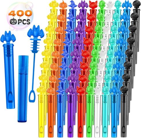 OCHIDO Halloween Party Favors for Kids Goodie Bag Fillers Gifts -200 Pack Halloween Themed Mini Bubble Set for Halloween Treats School Classroom Rewards Gifts,Trick Or Treat Goodie Toys Bulk in Saudi Arabia