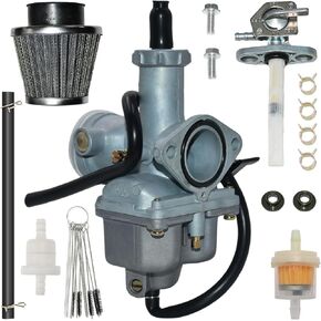 PZ26 26mm Carburetor for Honda Dirt Bike XR100 XR100R XL100S XR200 XR200R XL125S CB125S CRF100F with Air Filter & Fuel Valve Petcock in Saudi Arabia