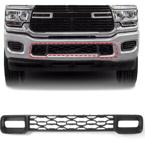Front Lower Grill Compatible with RAM 2500 3500 2019-2024 Bumper Grille without Sensor Holes 68384296AA in Kuwait