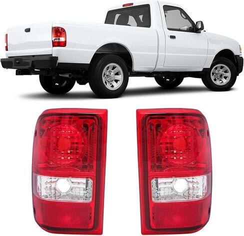 Silscvtt Left and Right Tail Light Replacement for Ranger 2001-2011 Brake Lamp Driver and Passenger Side 6L5Z13405AA FO281911 in Saudi Arabia