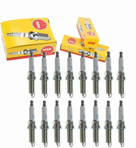 16 pc NGK Standard Spark Plugs compatible with Dodge Charger 5.7L V8 2009-2017 in Saudi Arabia