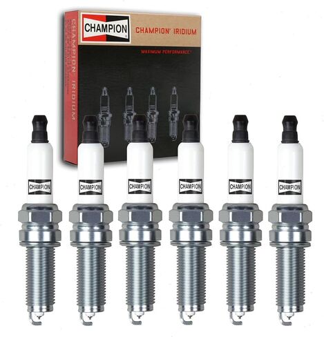 6 pc Champion Iridium Spark Plugs compatible with Honda Pilot 2009-2018 in Saudi Arabia