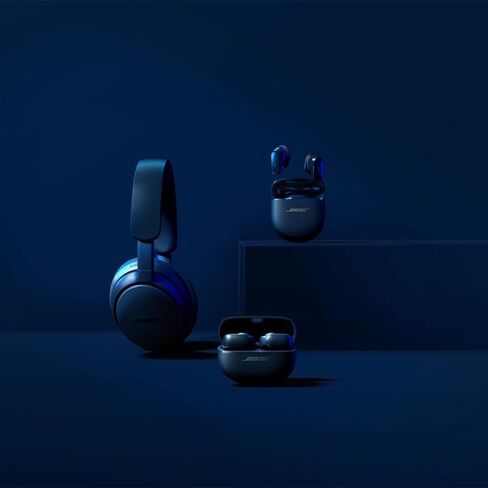 Bose QuietComfort Ultra Bluetooth Earbuds, Wireless Earbuds with Spatial Audio and World-Class Active Noise Cancellation, Deep Bass, Up to 6 Hours of Playtime, Black in Saudi Arabia