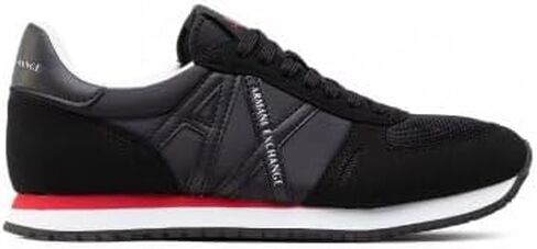 A|X ARMANI EXCHANGE Mens Leather Logo Low Top Sneaker in Saudi Arabia