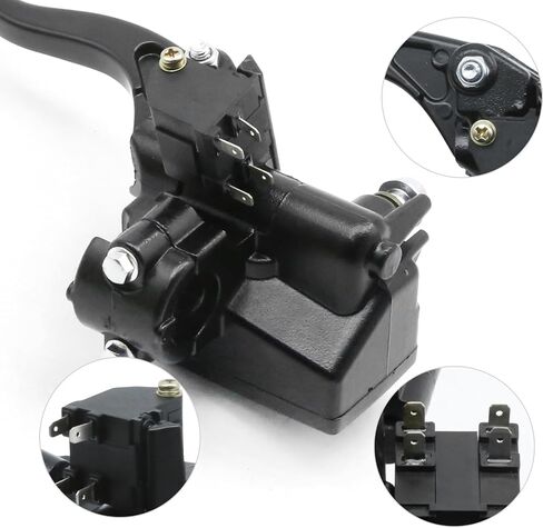 45510-HN8-305 Front Brake Master Cylinder and Dual Brake Switch, Replacement for Honda ATV Foreman 500 TRX500TM/FE/FM/FPE/FPM 2005-2013, Replaces 45510-HP0-A51 in Saudi Arabia