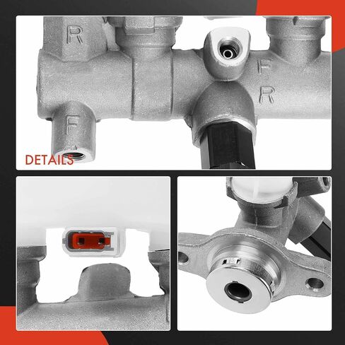 A-Premium Brake Master Cylinder with Reservoir and Cap Compatible with Infiniti and Nissan Vehicles - For G20 1994-1996, Altima 1993-2000 - Replaces 460100Z400 in Saudi Arabia