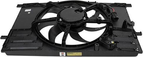 Radiator Cooling Fan Assembly CH3115205 Compatible with 2019-2021 Jeep Renegade in Saudi Arabia