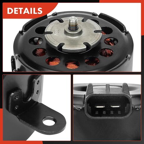 A-Premium Engine Radiator Cooling Fan Motor Compatible with Chevrolet Malibu 1997-2003 & Oldsmobile Alero 1999-2004, Cutlass 1997-1999 & Pontiac Grand Am 1999-2005, Replace# 88986474, 12362566 in Saudi Arabia