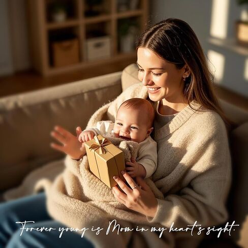 نان زاي نان فانغ هدايا للأم من ابنة الأم ابنة تمثال 5.5 "الراتنج رسمت باليد النحت عيد الأم عيد ميلاد الشكر للأمهات ديكور المنزل التماثيل in Kuwait