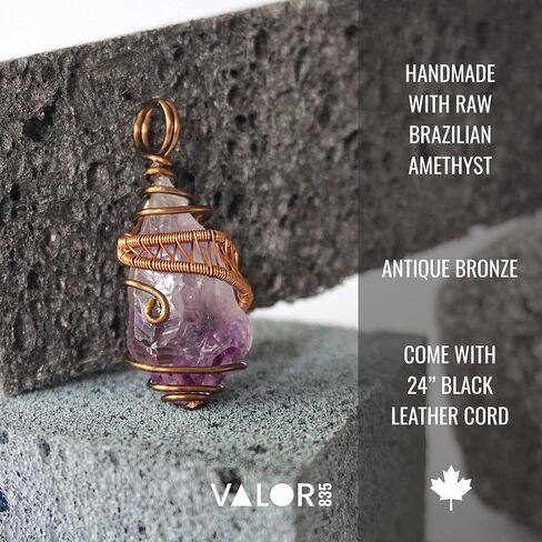 Birthstone Crystal Necklaces Antique Bronze in Kuwait