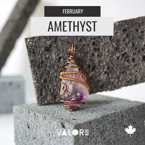 Birthstone Crystal Necklaces Antique Bronze in Kuwait