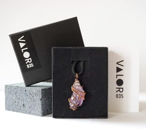 Birthstone Crystal Necklaces Antique Bronze in Kuwait