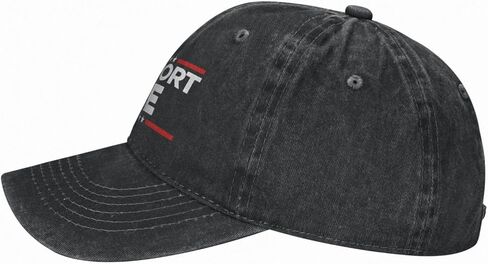 قبعة I Support Ice Hat I Stand with Ice Hat Trucker للرجال والنساء باللون الأسود in Kuwait