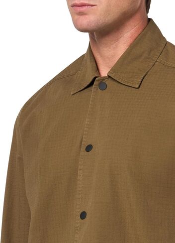 BOSS Men's Ripstop Garment Dyed Overshirt in Saudi Arabia